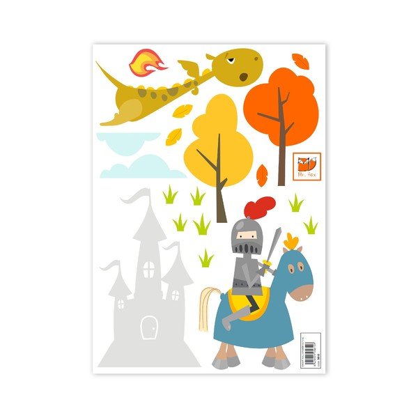 Samolepka na stěnu Knight-image-1