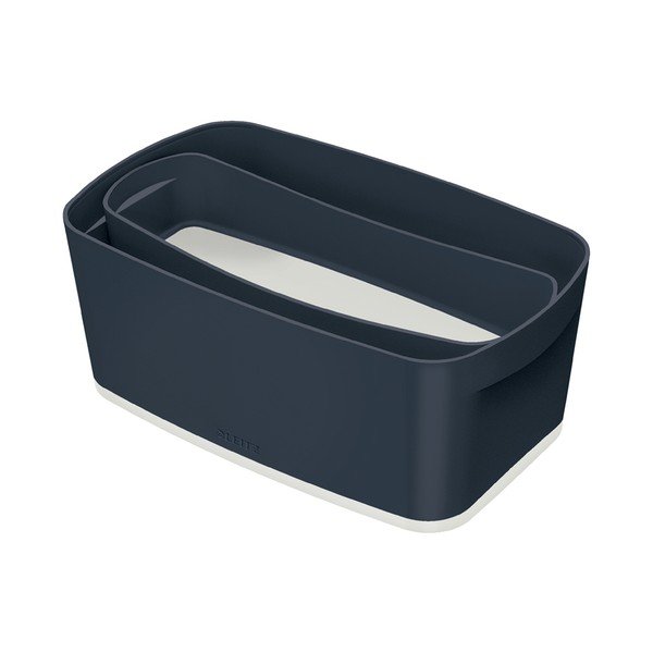 Organizer in plastica nera per cancelleria MyBox - Leitz-image-3
