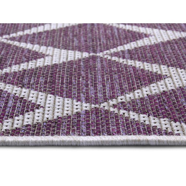 Runner per esterni viola e beige , 70 x 300 cm Escala - NORTHRUGS-image-3