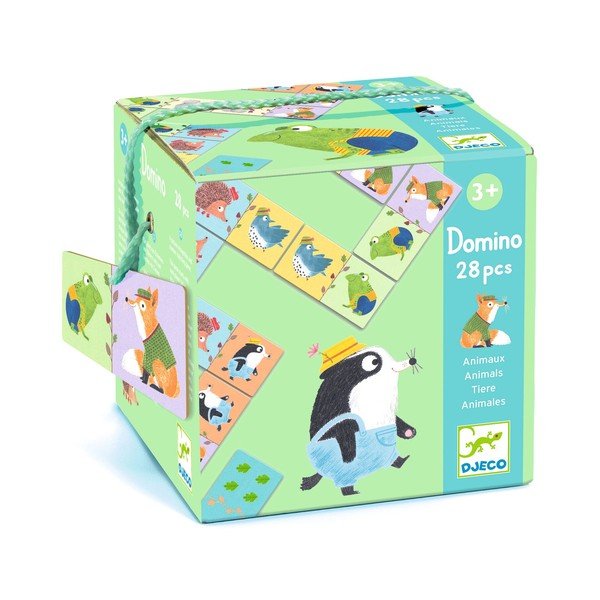 Domino per bambini Animali - Djeco-image-1