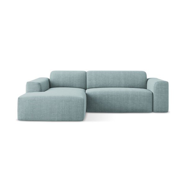 Divano angolare blu (con penisola a sinistra/con chaise lounge) Keli – Makamii