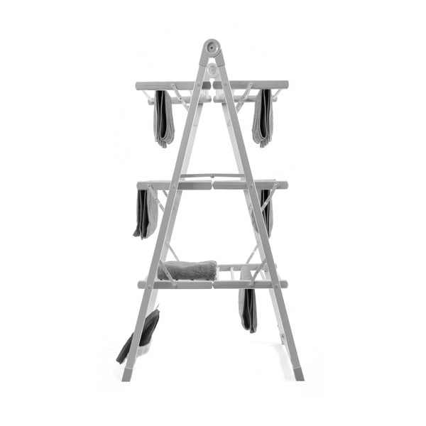 Stendibiancheria elettrico pieghevole grigio Asciugapanni - InnovaGoods-image-2
