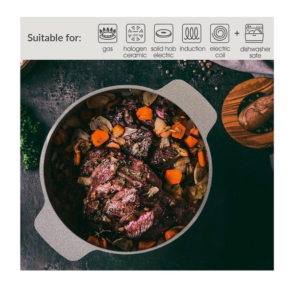Casseruola da forno con coperchio incluso 3,2 l Signature Range – Cooksmart ®-image-4