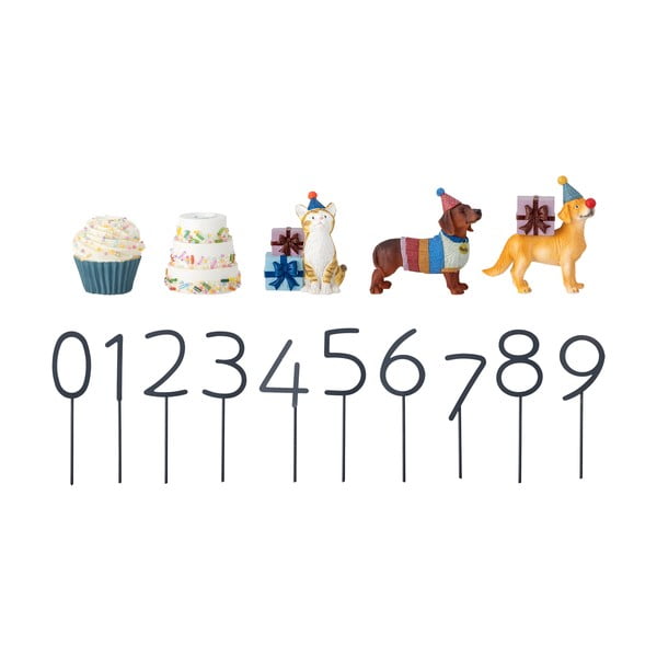 Decorazione di compleanno 15 pezzi Salve - Bloomingville Mini-image-2