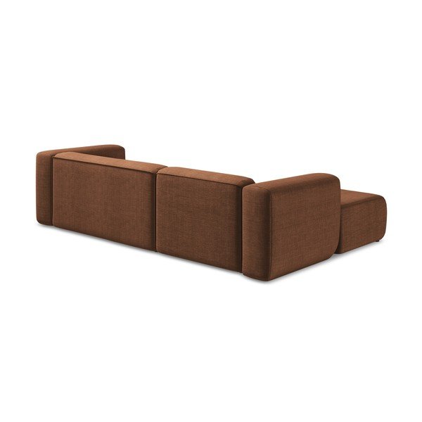 Divano angolare color terracotta (con penisola a sinistra/con chaise lounge) Ekahi – Makamii-image-4