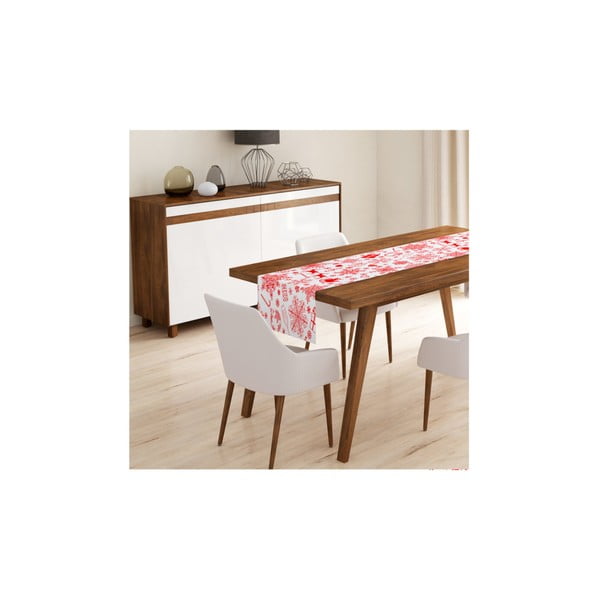 Set di 4 federe natalizie e runner da tavola Nordic Knit - Minimalist Cushion Covers-image-4