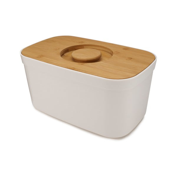 Cestino per pane bianco con coperchio in legno Cestino - Joseph Joseph