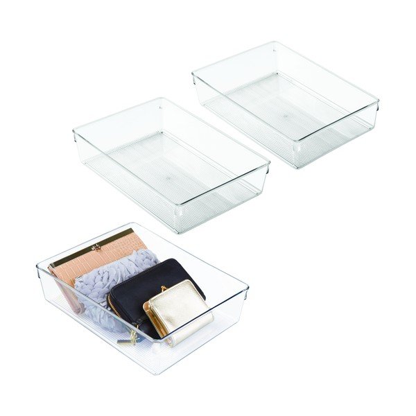 Organizer trasparente , 23 x 30,5 cm Linus - iDesign-image-3
