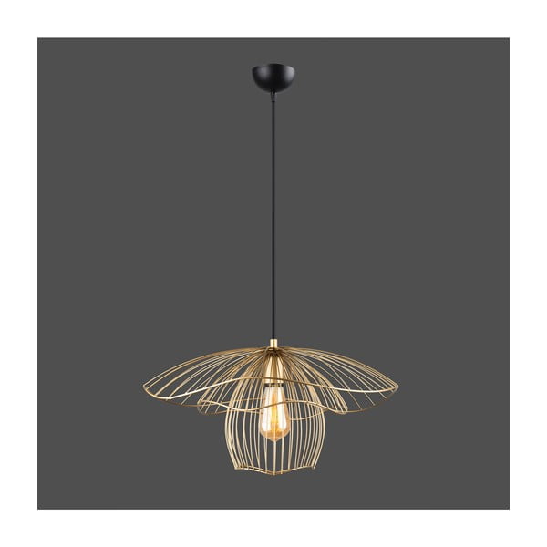 Lampada a sospensione di colore oro , altezza 123 cm Root - Squid Lighting-image-1