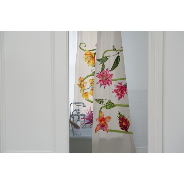 Tenda da doccia 175x180 cm Wild Flowers - Madre Selva-image-1