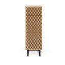 Cassettiera di colore naturale 40x123x48 cm Mora – Woodman