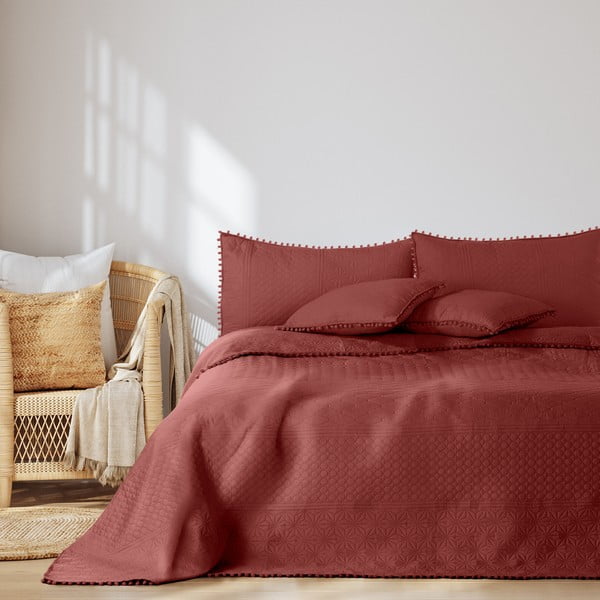 Copriletto rosa , 200 x 220 cm Meadore - AmeliaHome-image-3