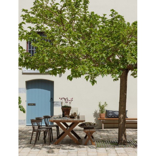 Tavolo da pranzo da giardino in alluminio 100x220 cm Delta - Exotan-image-2