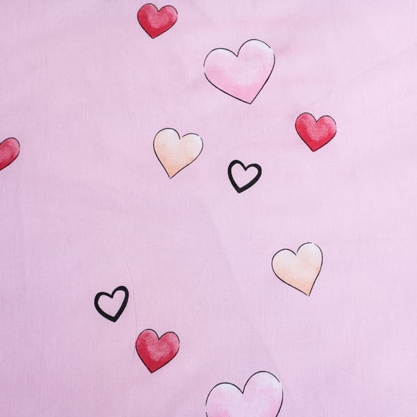 Set copripiumino e federa da bambini bianco/rosa in cotone per letto singolo 140x200 cm Minnie "White" – Jerry Fabrics-image-4