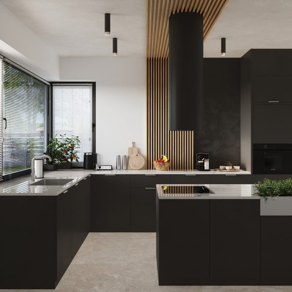 Plafoniera nera/argentata Crown – Sollux-image-4