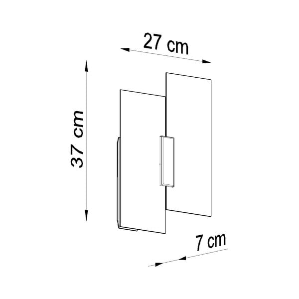 Lampada da parete bianca Veronica - Sollux-image-2