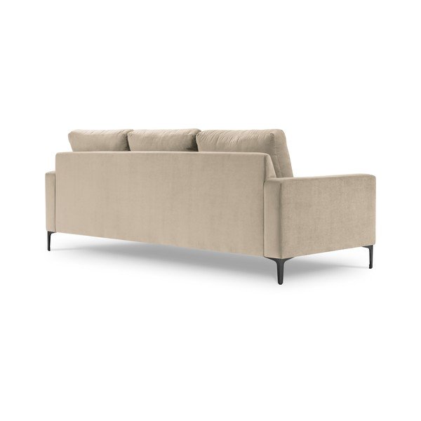 Divano in velluto beige, 220 cm Harmony - Kooko Home-image-3