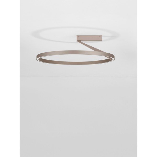 Plafoniera LED oro rosa in alluminio con intensità regolabile Tilia – Nova Luce-image-3