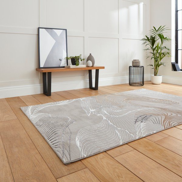 Tappeto grigio/argento 230x160 cm Creation - Think Rugs-image-2
