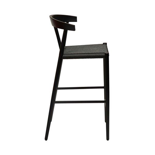 Sgabello da bar nero, altezza 91,5 cm Sava - DAN-FORM Denmark-image-2