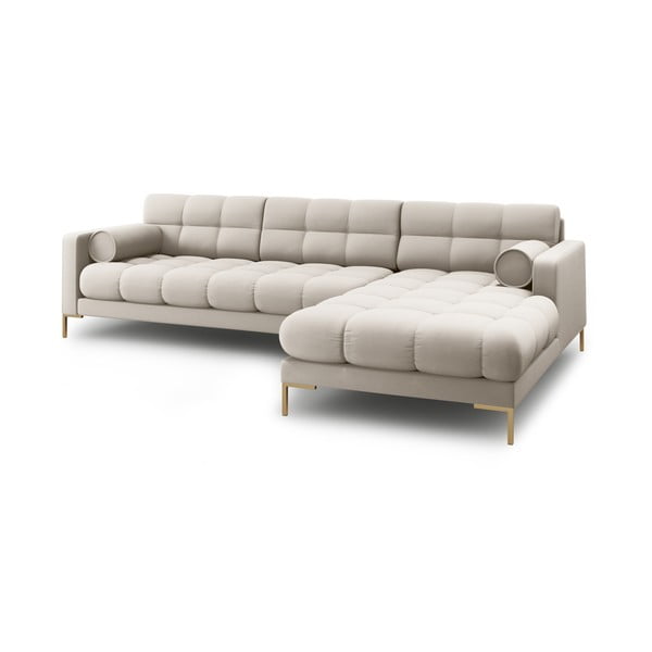 Divano angolare beige (angolo destro) Bali - Cosmopolitan Design-image-4