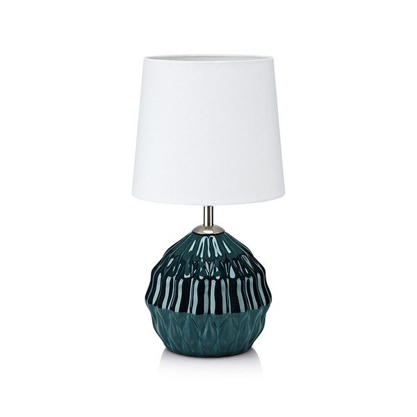 Lampada da tavolo verde e bianca Lora - Markslöjd