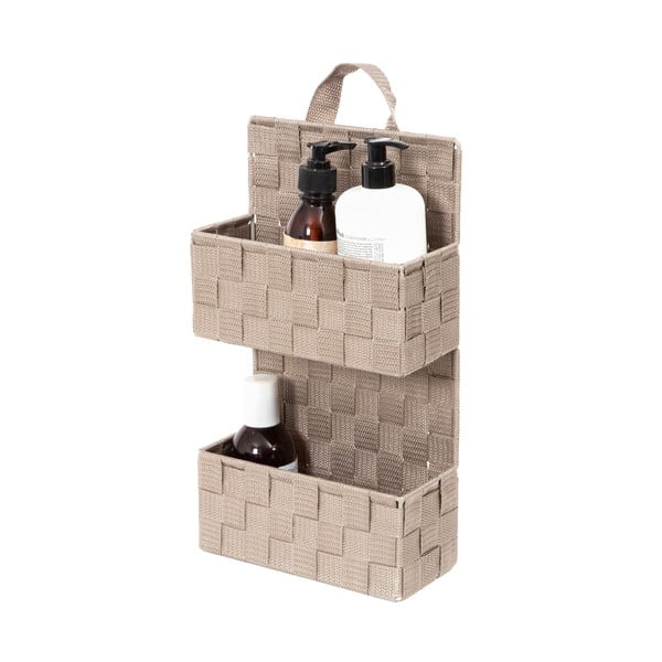 Cesto sospeso beige a due livelli Bristol - Compactor-image-2