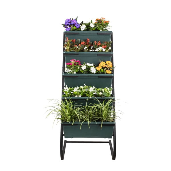 Portafiori in metallo (altezza 130 cm) - Floriane Garden-image-3