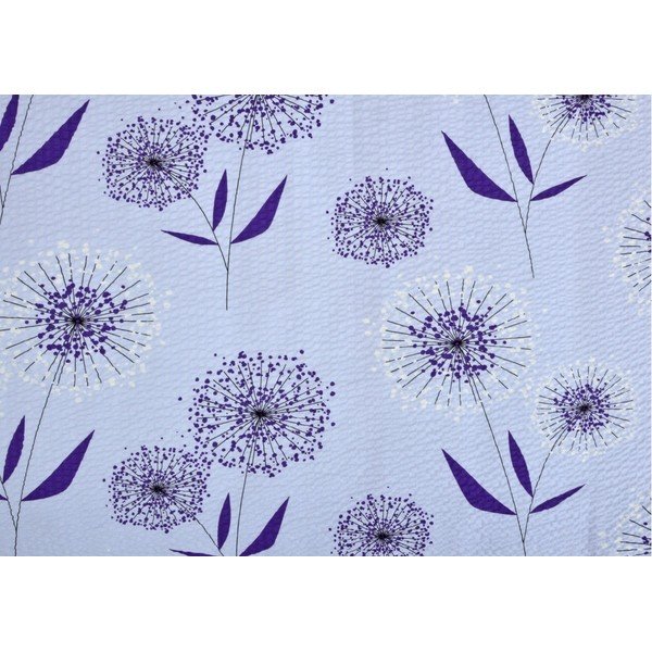 Lenzuola in crêpe azzurro per letto singolo 140x220 cm Dandelions - Unknown-image-1