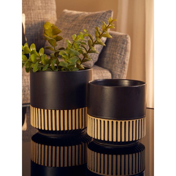 Coprivaso in gres ø 15 cm Kiso – Premier Housewares-image-1