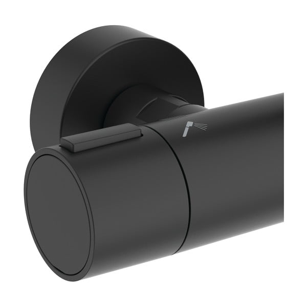 Set rubinetteria da doccia in metallo nero opaco 111 cm ALU+ - Ideal Standard-image-3