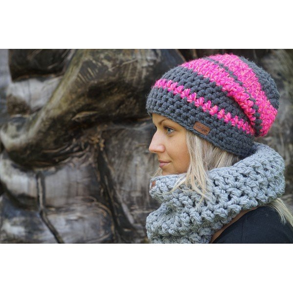 Cappello lavorato a mano all'uncinetto Rosie - DOKE-image-3