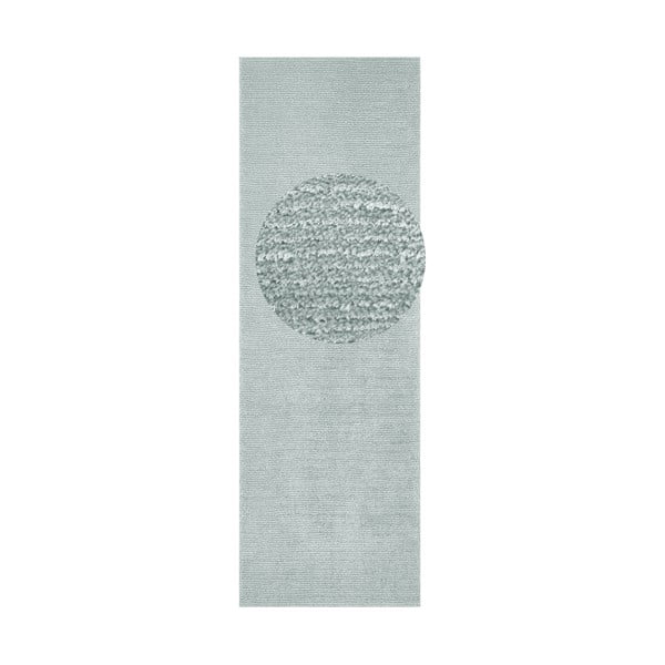 Runner azzurro, 80 x 250 cm Supersoft - Mint Rugs