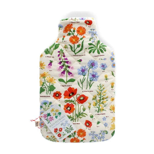 Borsa dell'acqua calda in cotone 1,2 l Wild Flowers – Rex London-image-2