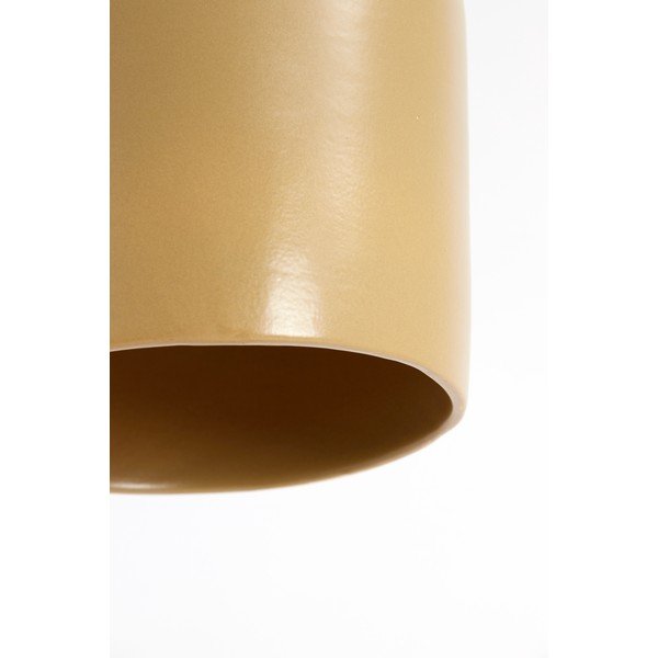 Lampada da soffitto marrone con paralume in ceramica ø 18 cm Dena - Light & Living-image-4