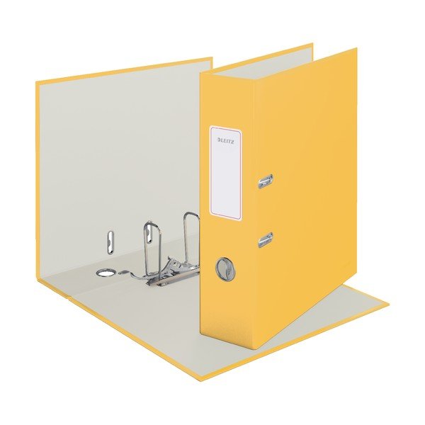 Cartella a leva gialla con superficie morbida, A4 Cosy - Leitz-image-2