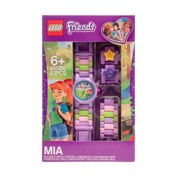 Orologio da polso viola con cinturino pieghevole Friends Mia - LEGO®-image-1