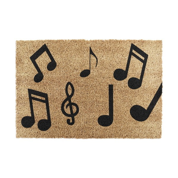 Zerbino in cocco 40x60 cm Music Notes - Artsy Doormats