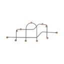 Attaccapanni da parete grigio in metallo 71 cm Maze – PT LIVING