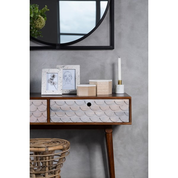 Cornice in legno color crema 19x24 cm Mimo - Premier Housewares-image-1