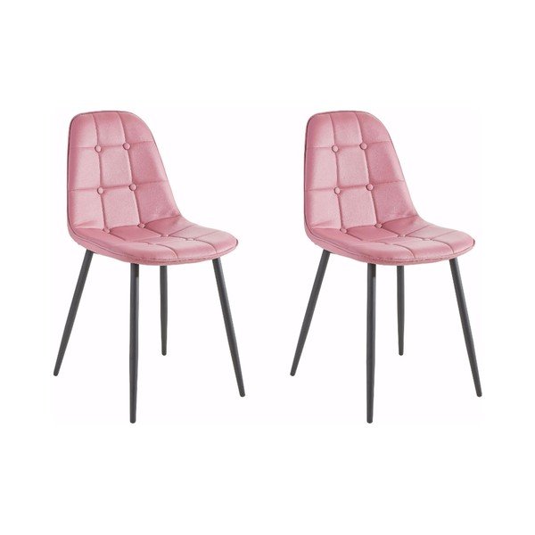 Set di 2 sedie Lamar rosa - Støraa