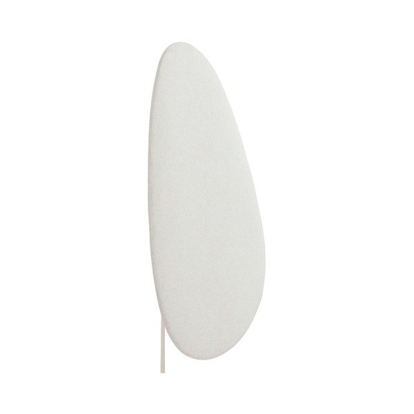 Lampada da parete color crema in lino con alimentazione a corrente Elva – Jotex-image-3