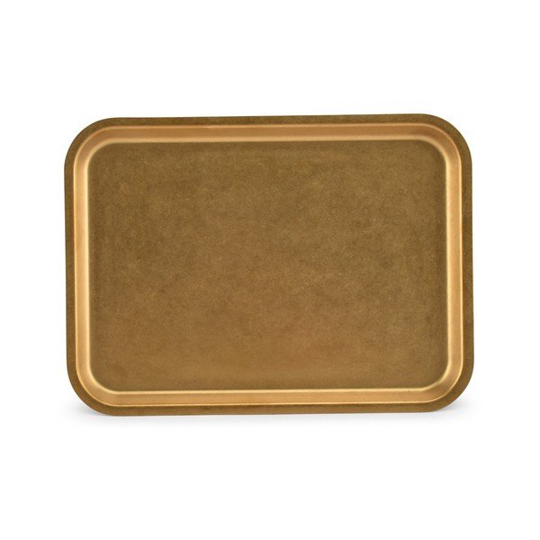 Vassoio vassoio di servizio in acciaio inox 16x22 cm Serve – BonBistro-image-3