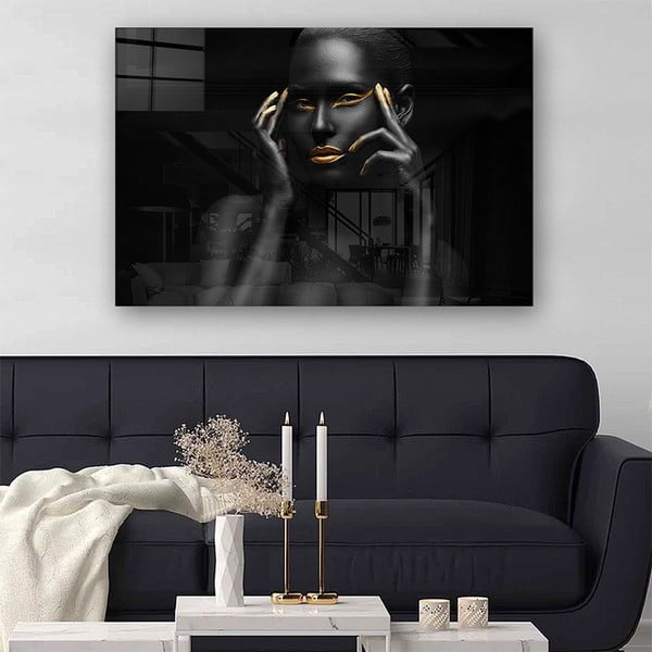 Pittura su vetro 100x70 cm - Wallity-image-1