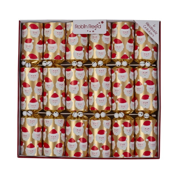 Set di cracker natalizi 6 pz Racing Santa – Robin Reed