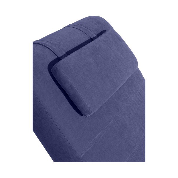 Lettino Norris Velor blu scuro - Max Winzer-image-4