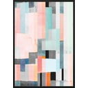 Poster , 70 x 50 cm Abstract Panels - DecoKing