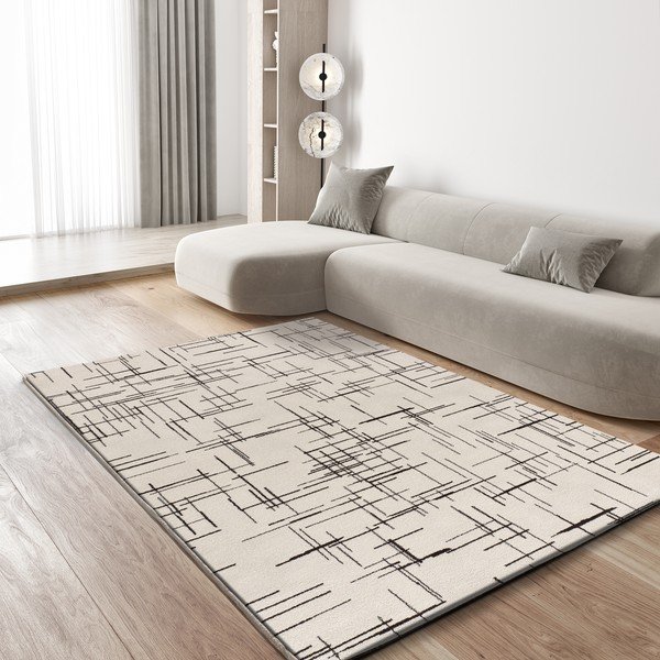Tappeto color crema 200x290 cm Retro – Universal-image-1