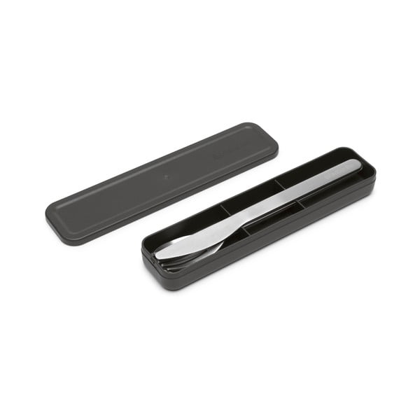 Set di posate da viaggio argentato in acciaio inox 3 pz Make & Take - Brabantia-image-2