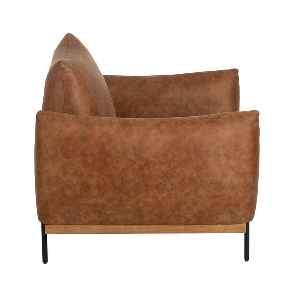 Poltrona marrone cognac Marron - Ixia-image-2